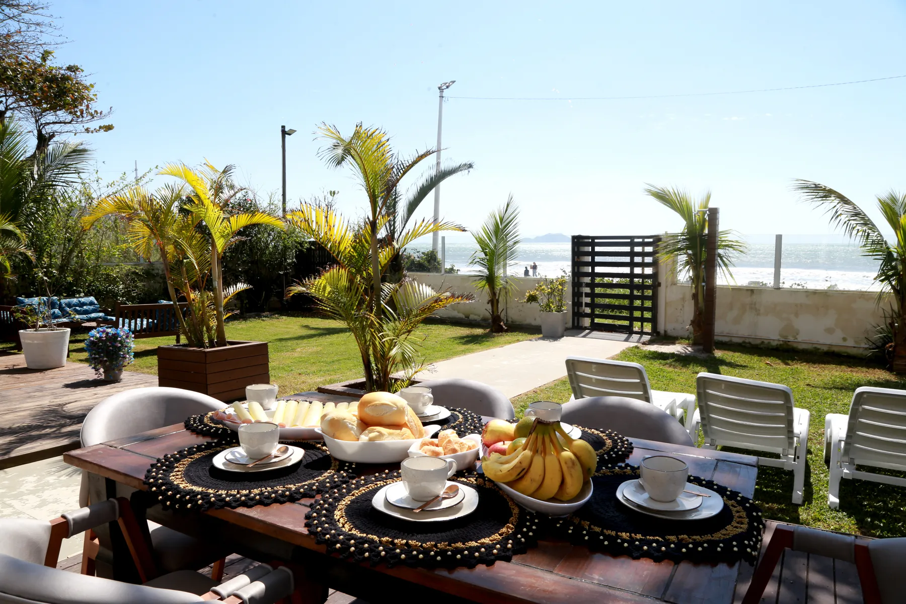 Café no jardim